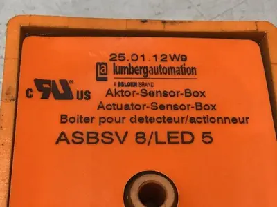 USED LUMBERG ASBSV 8/LED 5