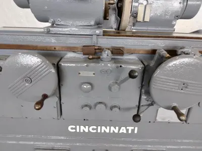 14" X 72" CINCINNATI UNIVERSAL CYLINDRICAL GRINDER. STOCK # 0743522.