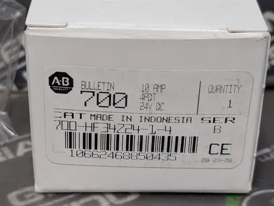 Allen Bradley 700-HF34Z24-1-4 General Purpose Relay Module 10A New NIB