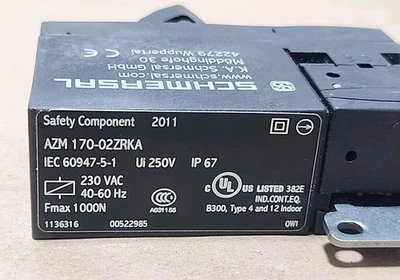 USED Schmersal AZM 170-02ZRKA