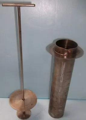 QTY. 1. STAINLESS CUP 2 &frac12;" WIDE X 12" DEEP ...