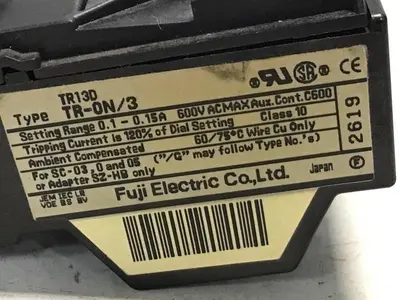 USED FUJI ELECTRIC TR-ON/3 TR13D