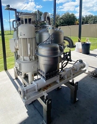 Westfalia SC 35-03-577 Hydrostop separator skid, 316SS.