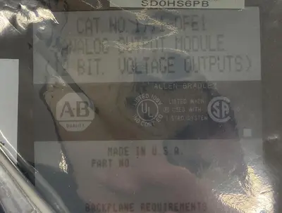 USED ALLEN-BRADLEY 1771-OFE1