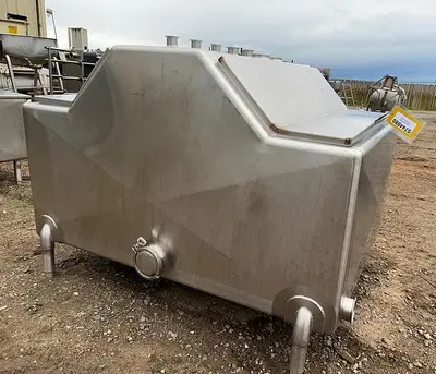 Tank, 250 Gallon, Stainless Steel, Rectangular Balance Tank #S744980