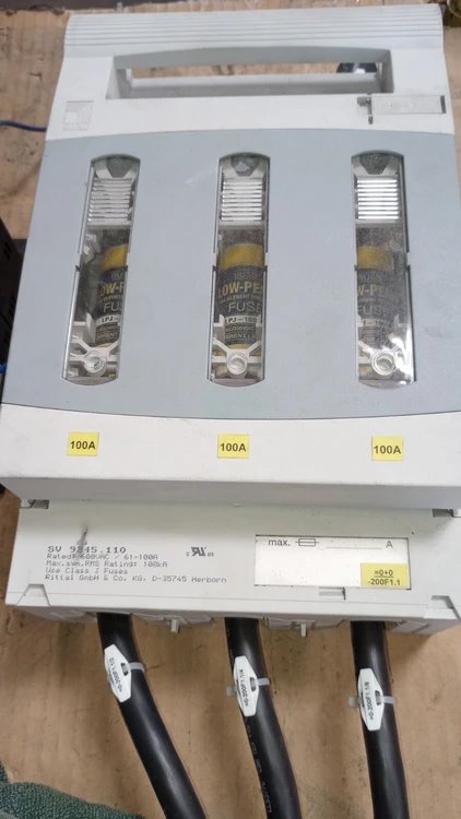 Used Rittal SV9345.100 Fuse Accessories Arizona US | ASSET CONVERSION SPECIALISTS, INC. #312647