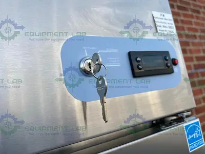 USED VWR GTVWG49FSSA STAINLESS STEEL DOUBLE DOOR FREEZER - 25°C 49 CU, FT.