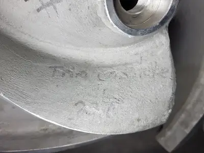 Pump Impeller, 6x8-22, 4-Vane, 316SS