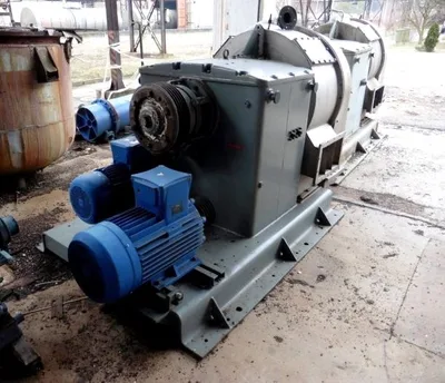 Krauss-Maffei SZ 70-1 pusher centrifuge, 316SS.