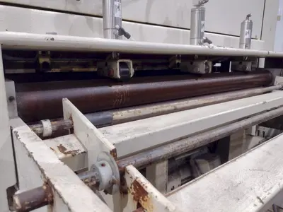 48” WIDE x 30 HP MECHANICAL IN-LINE COIL PRESS & SHEAR WITH PLC VARIABLE SPEED DRIVE: STOCK #22968