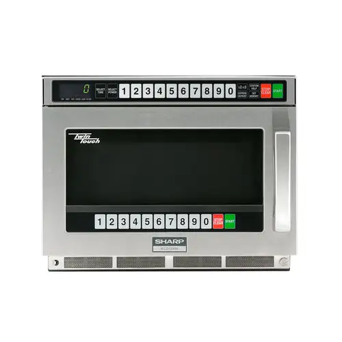 Twintouch Commercial Microwave Oven, 1200 Watts, 0.75 Cu. Ft. Capacity, Stainles