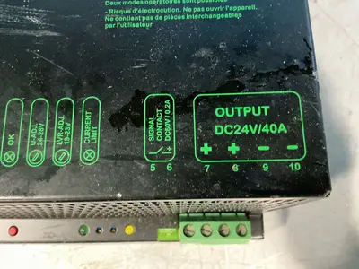 Used MURR ELECTRONIK MPS4030X400500/24 DIN Rail Power Supplies Ohio US | HGR 24 #1406267