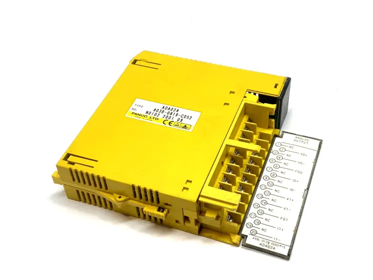 Used FANUC ANALOG OUTPUT MODULE 12-BIT 2-CHANNEL A03B-0819-C052 MISSING SCRE Nuts & Screws | Maverick Industrial Sales #1101221
