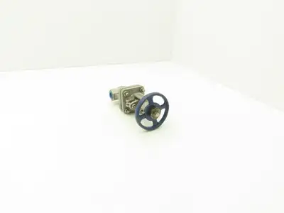 Powell 2490 Gate Valve 1/2" NPT 200PSI Stainless Steel Rising Stem