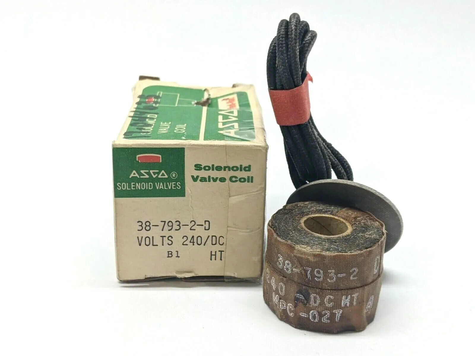 38-793-2-D | Asco  Solenoid Valve Coil 240/DC HT - New Other