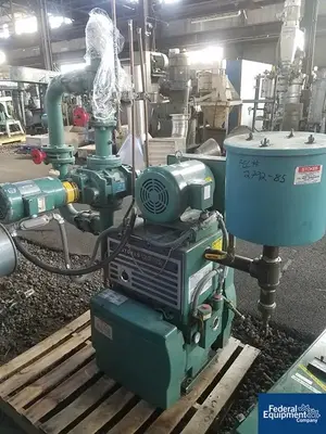 USED Stokes Stokes Oil Seal Vacuum Pump with Booster, Model 212-11