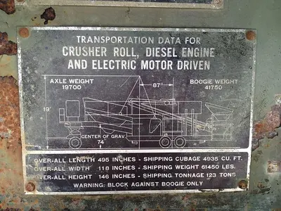 USED EAGLE CRUSHER COMPANY INC 5230-D