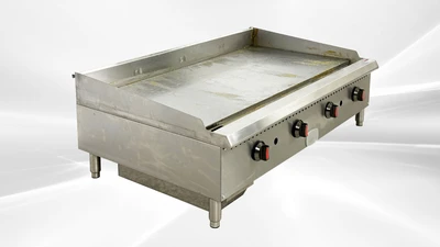 171-0440 48" 4-Burner Gas Thermostatic Griddle