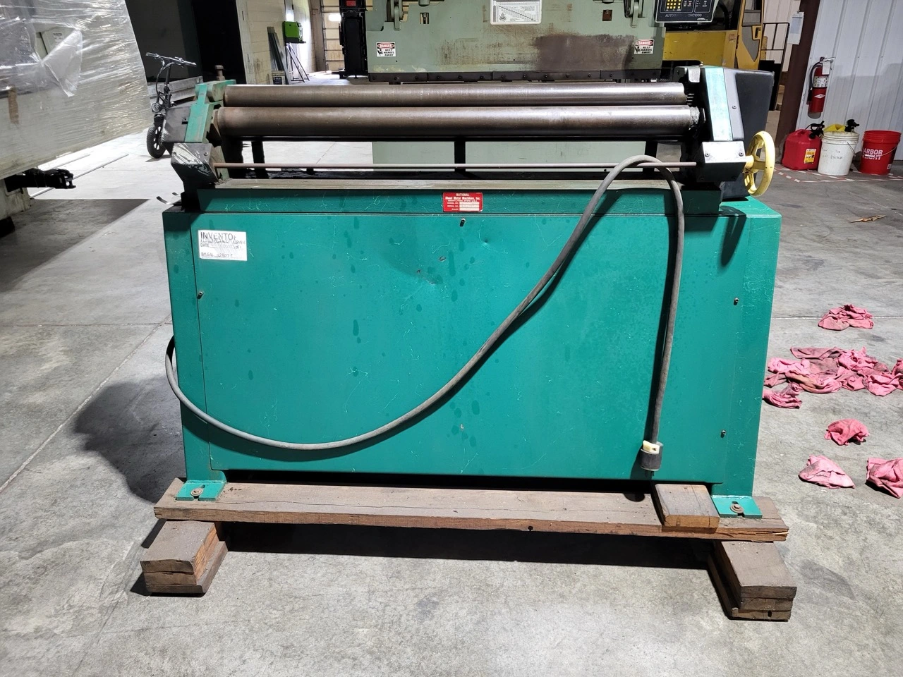 Used 1900 NATIONAL NR 4816 Plate Bending Rolls including Pinch Illinois US | Revelation Machinery #1356917