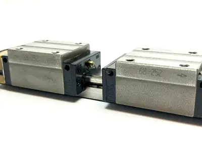 Used NSK Linear Bearing Guide Block Linear Guides Michigan US | Maverick Industrial Sales #1399980