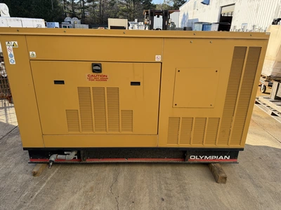 Olympian Nat Gas Generator 60 KW 208/120 V 208.2 AMPS 75 KVA 231