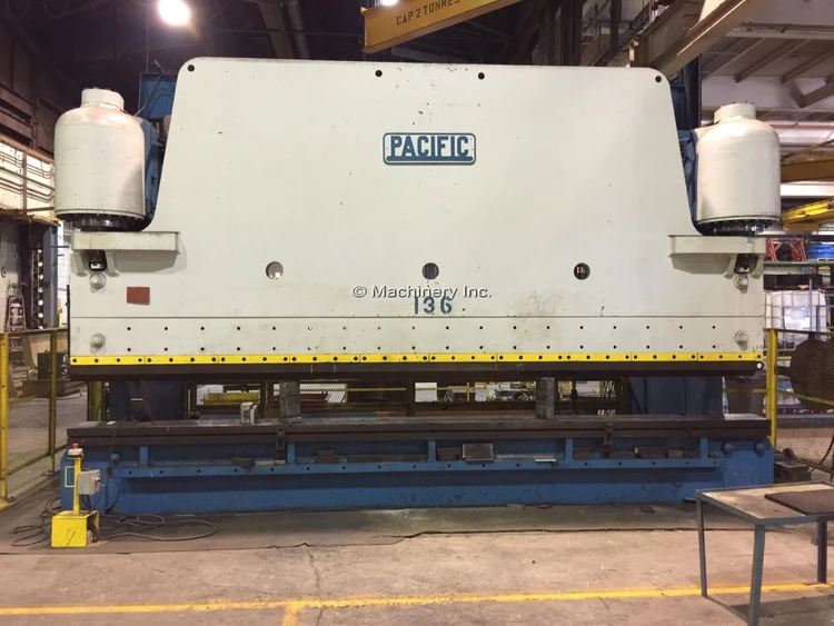 Used PACIFIC 1000-20 Press Brakes CA | MACHINERY INC. #787265