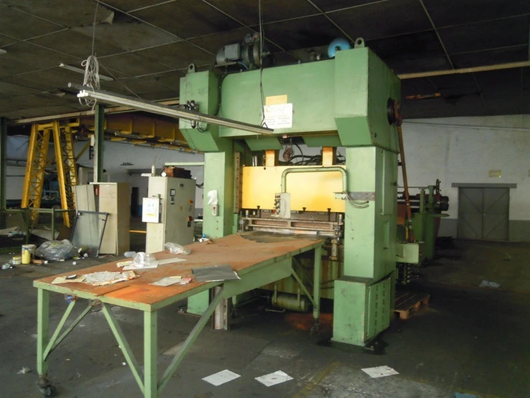 Used SCHALCH 250 T + DECOILER/SLITTING/FEEDER/CUT TO LENGTH H-Frame Presses BE | Apt International N.V #362400