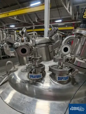 USED Mueller 150 LIter Mueller Reactor, 316L S/S, 35/60#