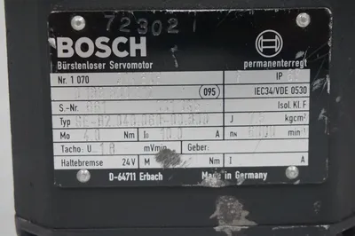 NEW BOSCH 0133500212 SERVO MOTOR SE-BZ.040.060-00.000