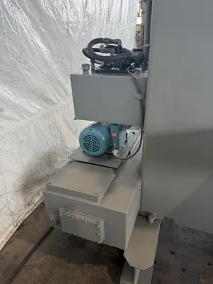 100 TON EITEL C-FRAME HYDRAULIC STRAIGHTENING PRESS. STOCK # 0436326