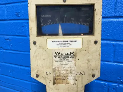 Used WEILER SCALE COMPANY 8801 Material Handling (misc) Ohio US | HGR 24 #1293686