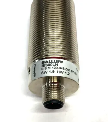 New | in-Stock Balluff Cylindrical RFID HF Read/Write Head BIS M-400-045-001-07-S4 PLC Processors Michigan US | Maverick Industrial Sales #1399279