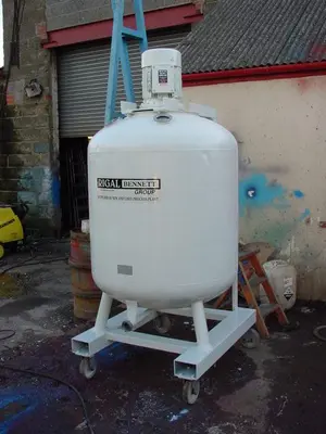 820 L S/S Pressure Vessel Portable