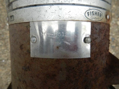 Fisher 1" 300 Class 316 Stainless Steel Control Valve