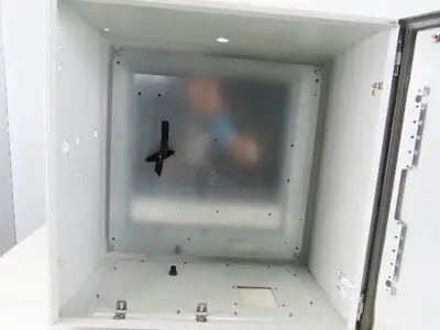Schneider NSYS3D6630P 600mmx600mmx300mm Electrical Enclosure Hinged W/Back Plate