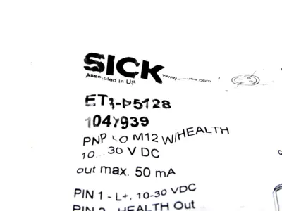 NEW SICK ET3-P5728 PROXIMITY SENSOR ET3P5728
