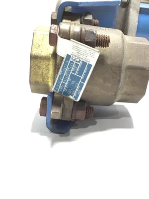 Jamesbury C 21-1136TT-0 Pneumatic Valve 1-1/2″ Max Shut off Press 400 PSIG