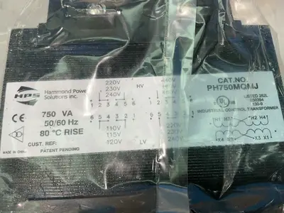 New | in-Stock HAMMOND POWER SOLUTIONS INC. PH750MQMJ Transformers Ohio US | HGR 24 #1478084