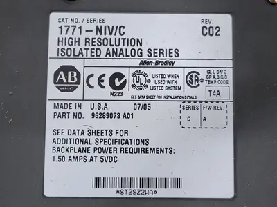 NEW ALLEN-BRADLEY 1771-NIV/C