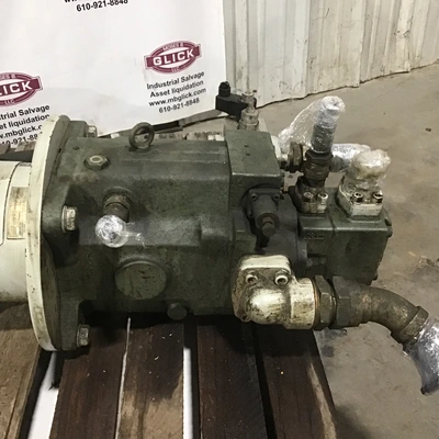 Yuken A145R2-FR01B-41AA-60 Double Pump Max Pressure 21 w/Baldor EM 334T Motor