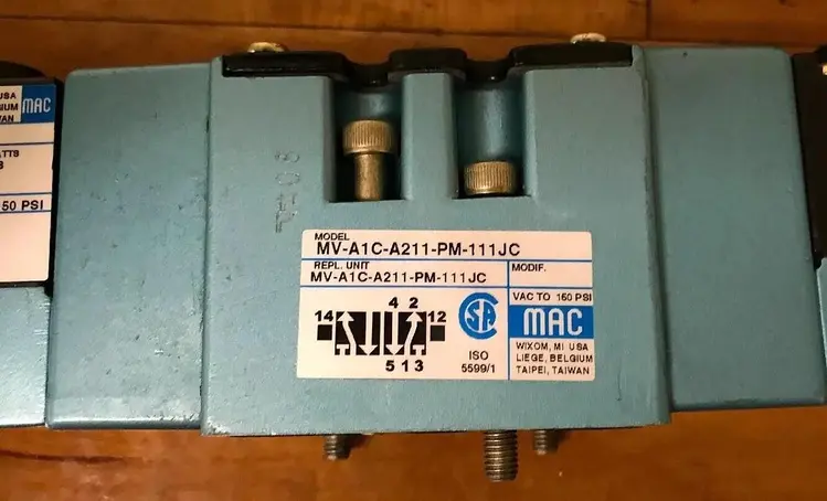 New | in-Stock MAC VALVE MV-A1C-A211-PM-111JC Solenoid Valves Ohio US | Surplus Asset Holdings #1241896