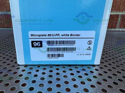 NEW EPPENDORF 951040048 MICROPLATES 96 / U-PP WHITE BOARDER PLATES PCR CLEAN