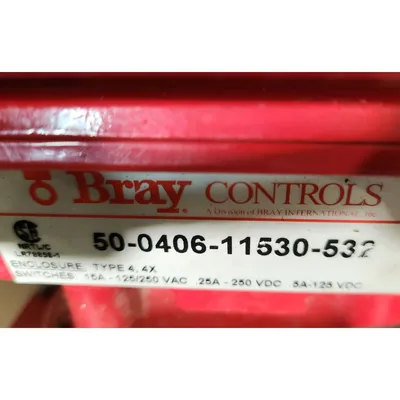 Used Bray 12" Dia. Series 30 Resilient Seated Wafer Butterfly Valve