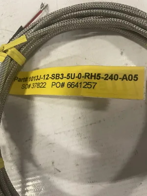 TTEC 1013J-12-SB3-5U-0-RH5-240-A05 Thermocouple RTD Probe 12” long x 1/4” Thick