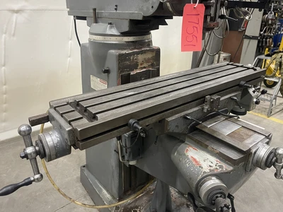 Lagun 10″ x 44″ Table Vertical Knee Mill, Model FTV-1, 3 HP
