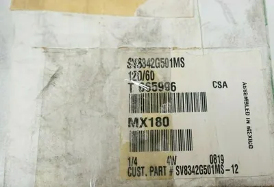 NEW ASCO SV8342G501MS 322008-MS SOLENOID VALVE 322008MS