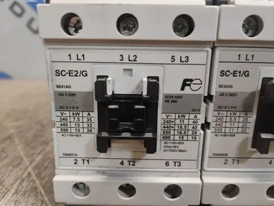 FUJI ELECTRIC SC-E2/G Definite Purpose Contactors | ESS Industrial Equipment Sales (4)