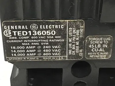 USED GE TED136050