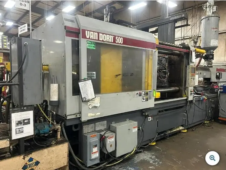 Used 1999 VAN DORN 500HT-4300 Injection Molding Machines Massachusetts US | Absolute Machinery #1229385
