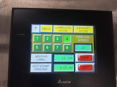 Used _UNKNOWN_ _UNKNOWN_ Pressure Sensitive Labelers Georgia US | Auction Management Corporation #1548428